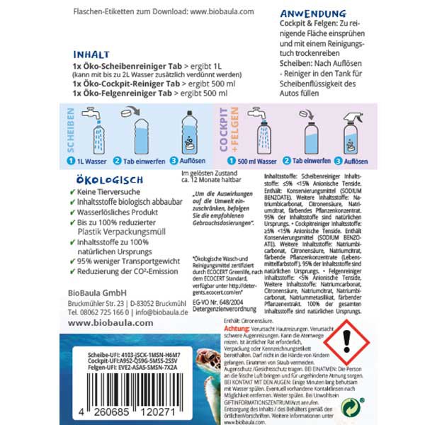 BIOBAULA Starter Set Auto