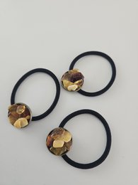 Diadema con piedras preciosas Ámbar báltico oído gomoso