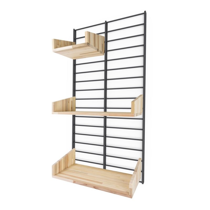 Fency Paket Badezimmer Gepresste Palette Schwarz