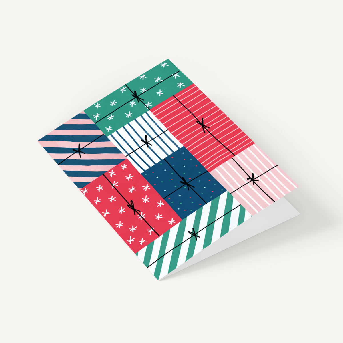 Eco Greeting Card — Christmas Presents