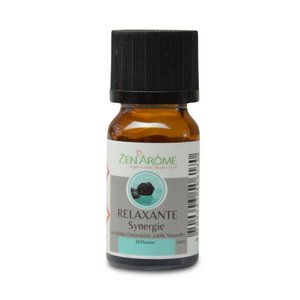 Synergie ätherischer Öle - Entspannend - 10 ml - Verwendung zur Diffusion - Verpackt in Frankreich