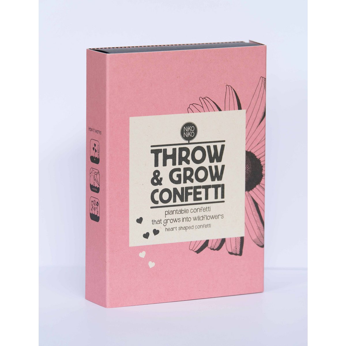 Throw and Grow confetti - let love grow