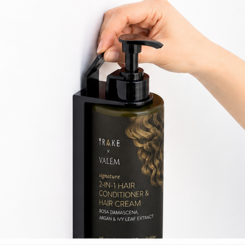 2-i-1 hårbalsam – Hotel Dispenser | Rose og Argan