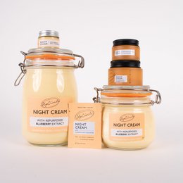Nachtcrème met Hyaluronzuur + Niacinamide - Bulk 1L