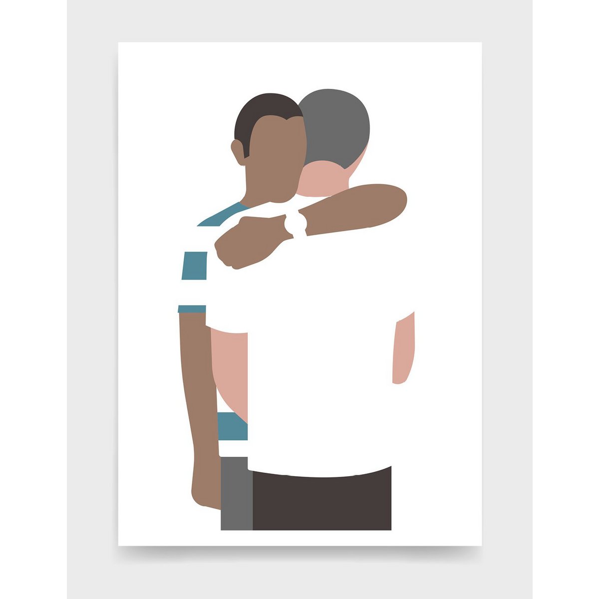 Man hug