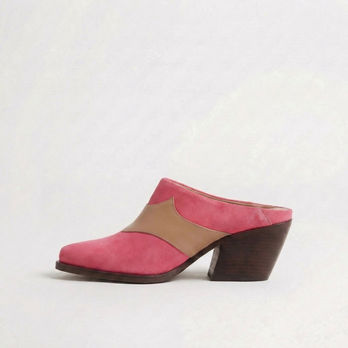 Mayomi Shell Pink Mules