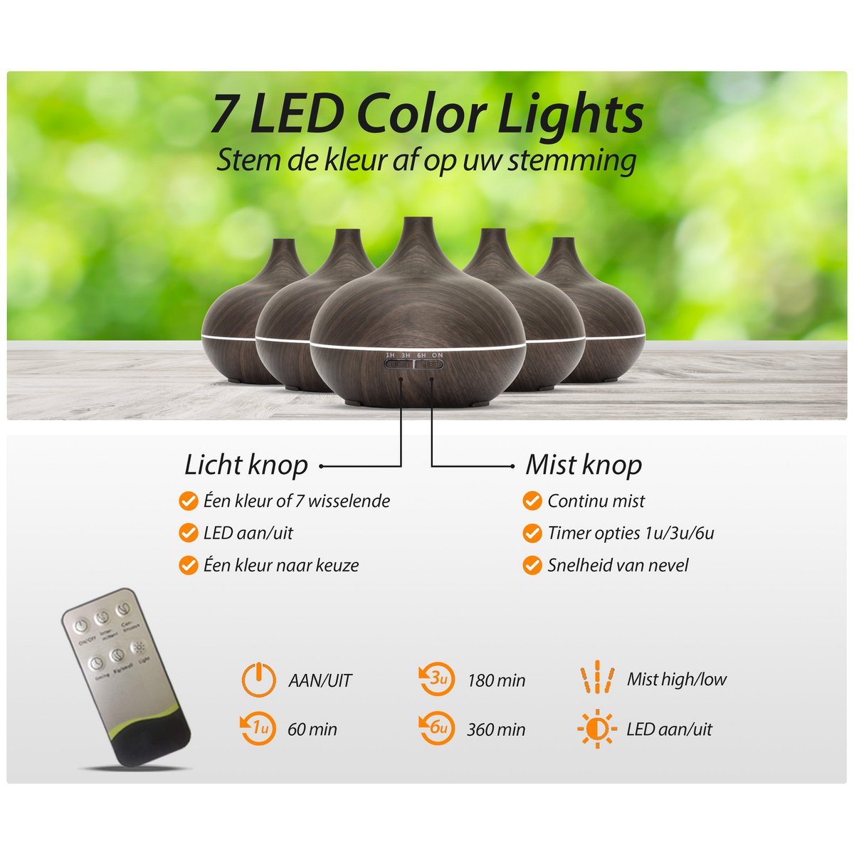 Essential Pro - Dark Wood - Aroma Diffuser