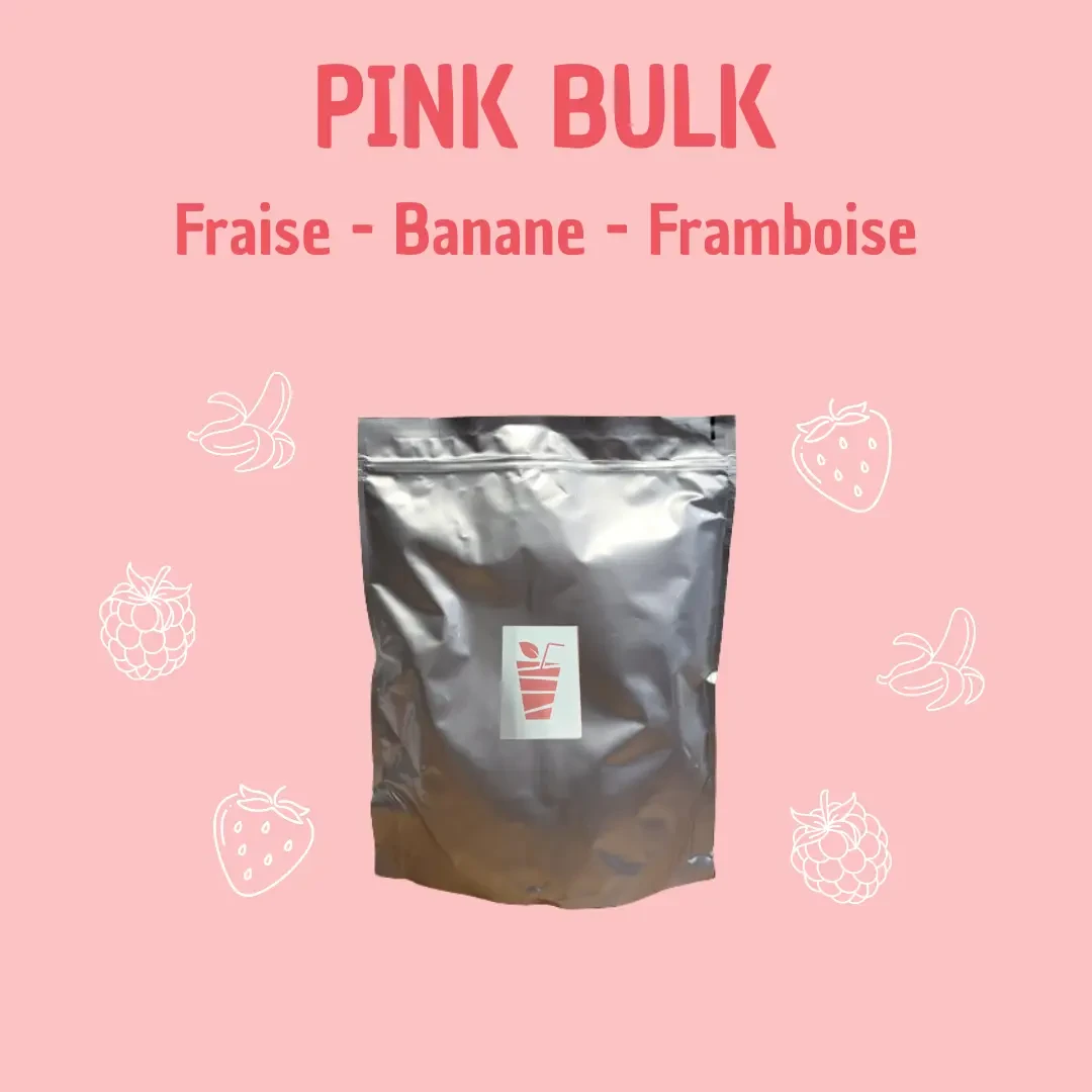 BULK Pink – 100 % reine Fruchtzubereitung zur Rehydrierung