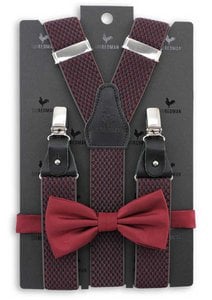 Sir Redman bretels combipack Elegance bordeaux