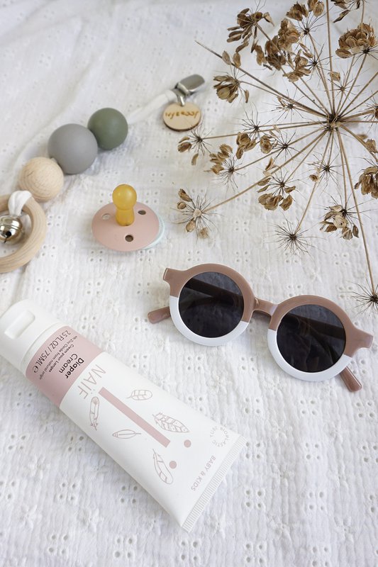 Zonnebril | Sunglasses | Pink - White