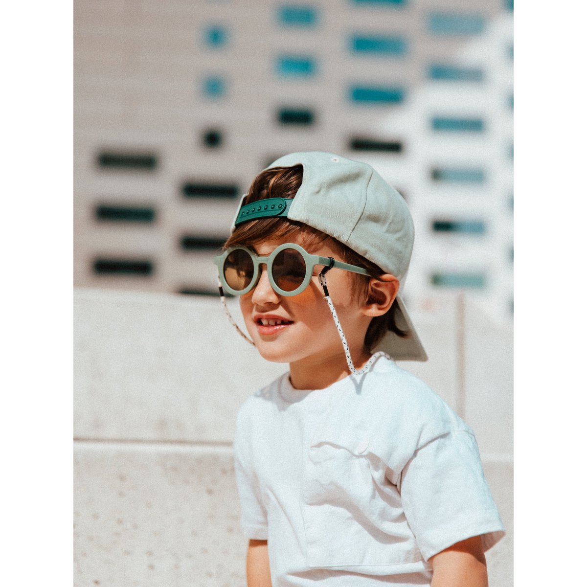 Nuestro cordón de gafas - Crudo y Gris
