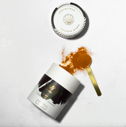 Mélange de poudre de superaliments au lait doré | Anti-âge