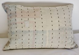 Vintage Kantha pudebetræk Large BB-105