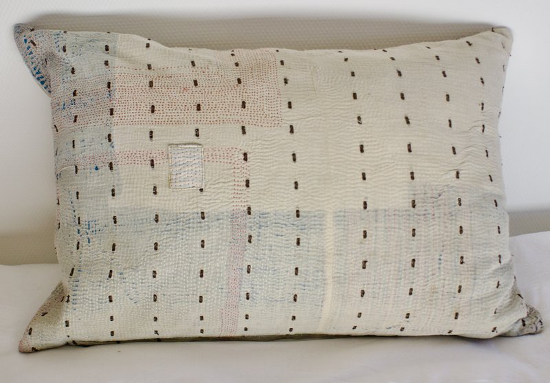 Vintage Kantha pudebetræk Large BB-105