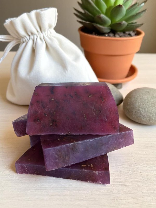 Økologisk lavendel sæbe med glycerin og aloe vera