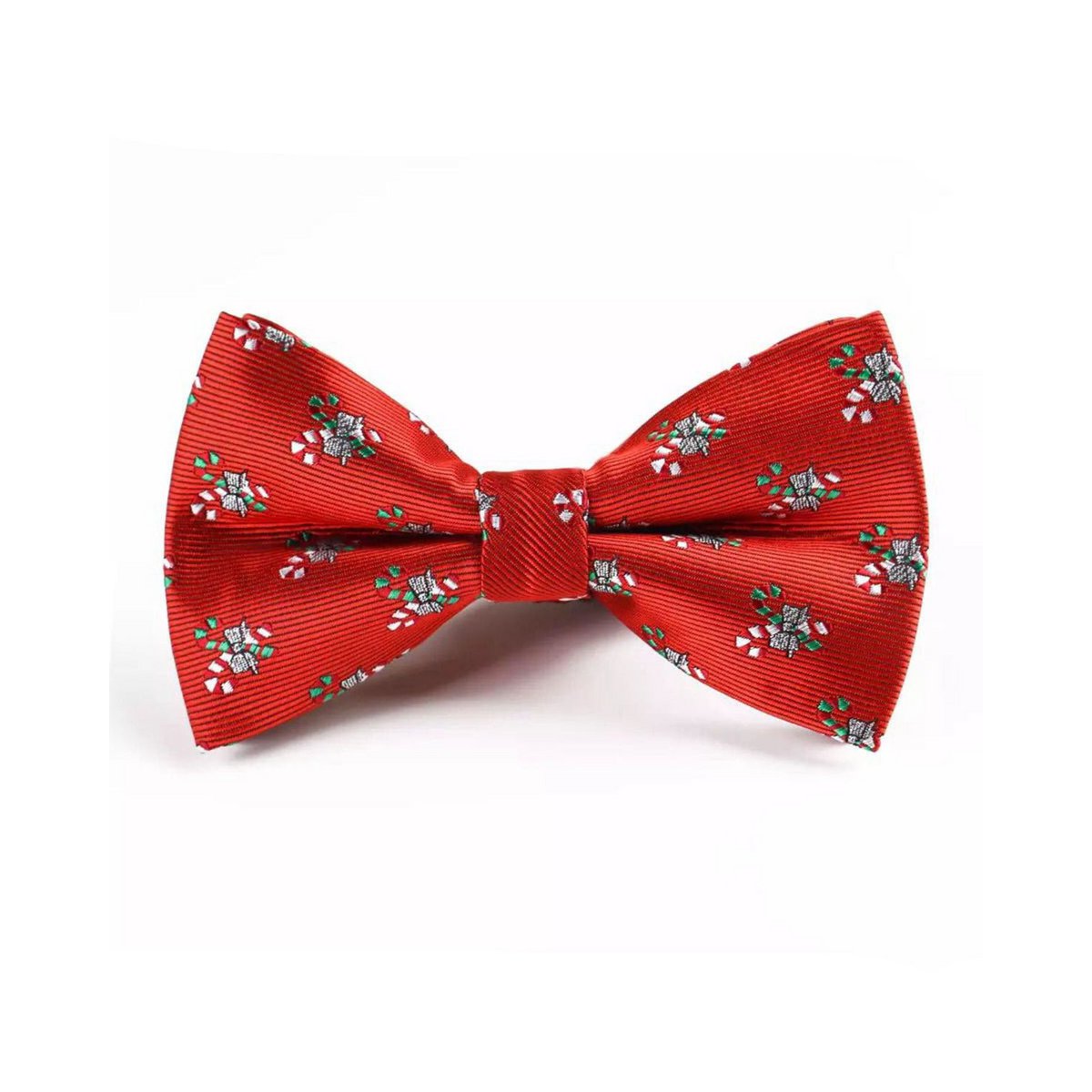 Bowtie - Rød med bolsjer