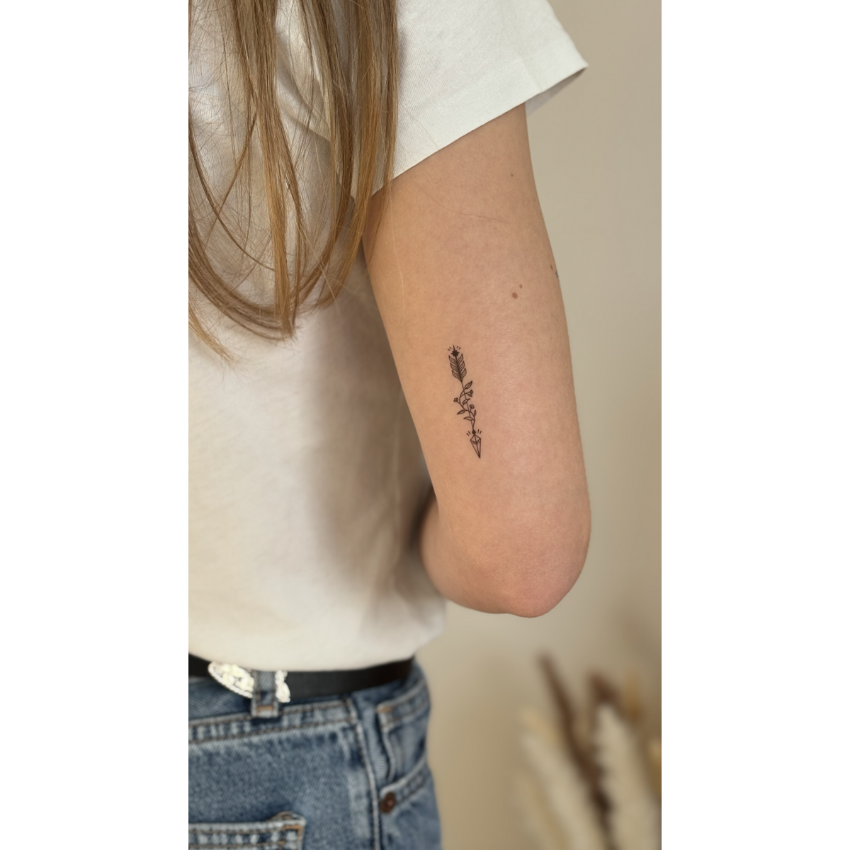 Sioou tijdelijke tattoo - De Boheemse pijl x5