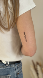Sioou tijdelijke tattoo - De Boheemse pijl x5
