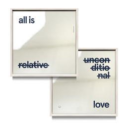 Tutto è amore (Set di due specchi)