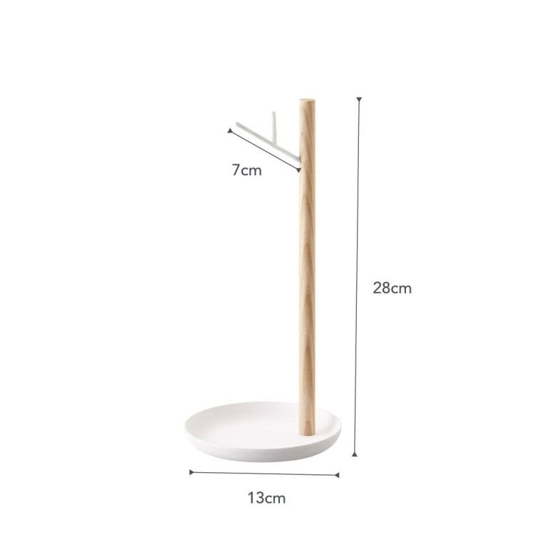 Yamazaki Tosca Banan Stand - Hvid