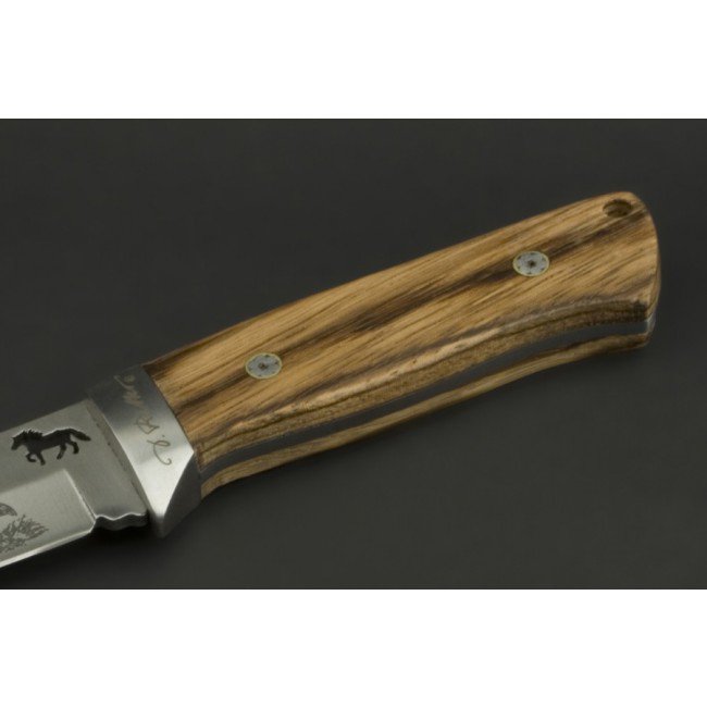 Ed Mahony Island Horse hunting knife by Detlef Ritter