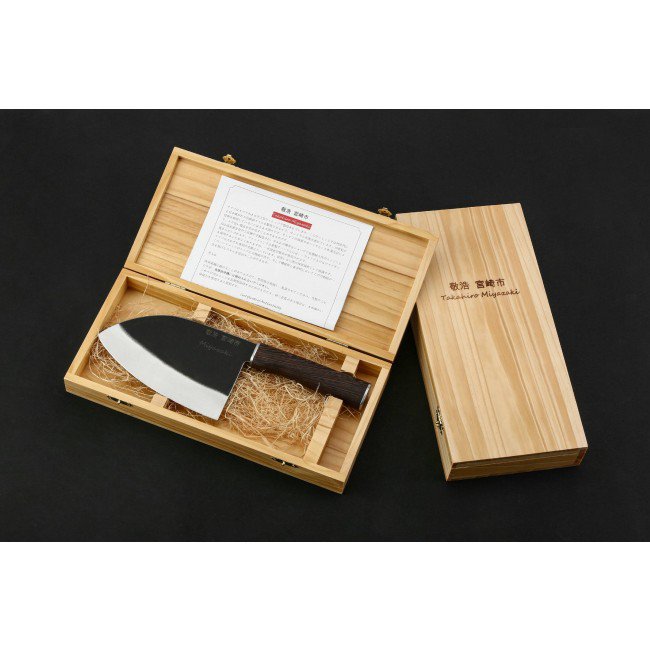 TAKAHIRO MIYAZAKI - Cleaver Okii (Hackbeil) ,Geschmiedeter Werkzeugstahl 3,8MM