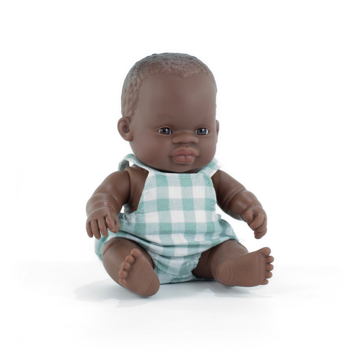 Muñeco Bebé Niño Africano 21cm
