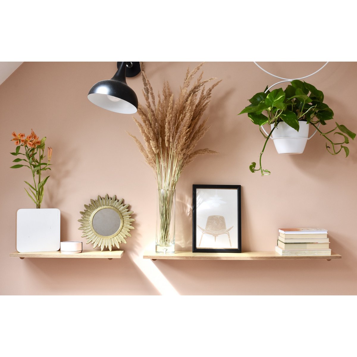 Estante PEG M - 70cm - Abedul Natural
