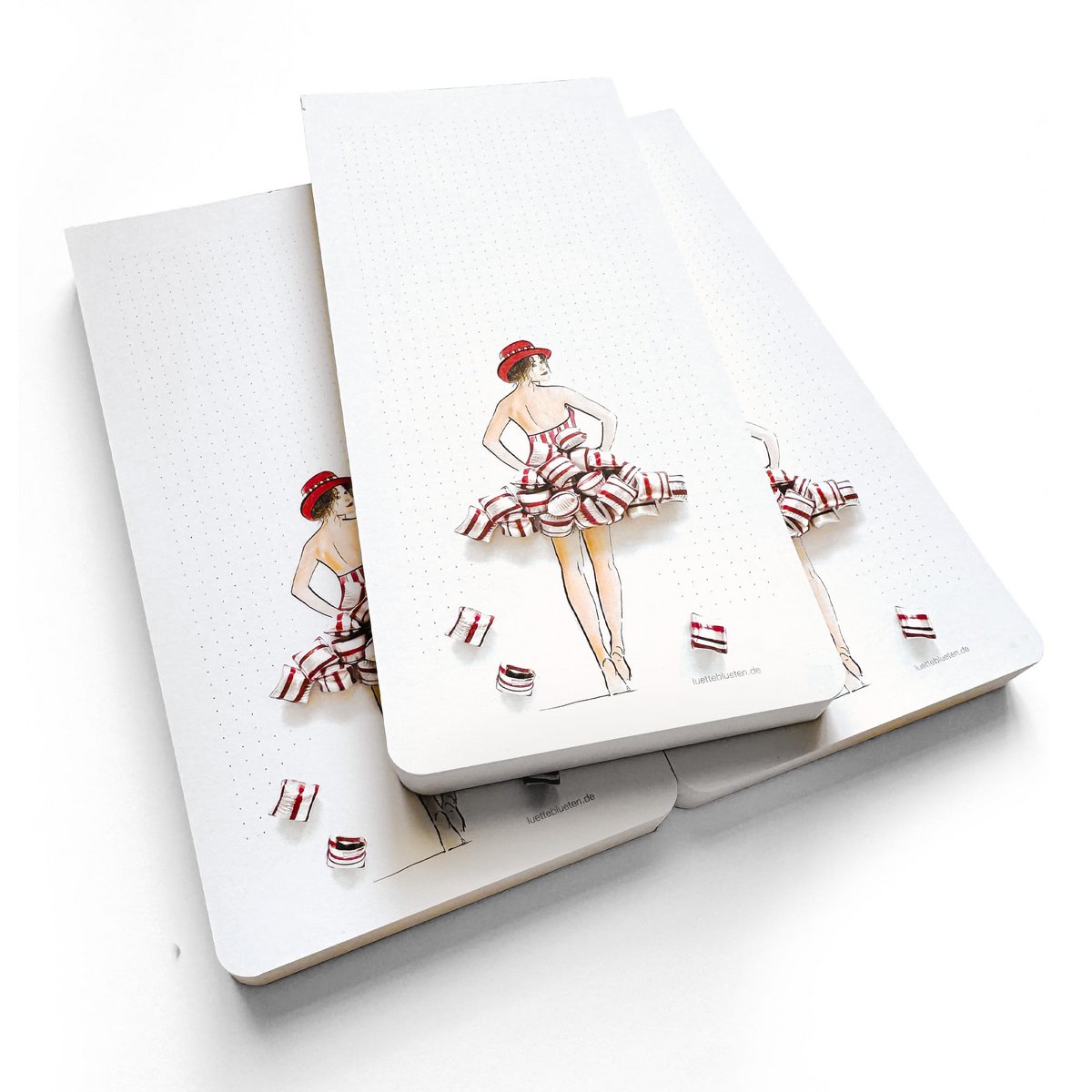 Notizblock | Pfefferminzkleid