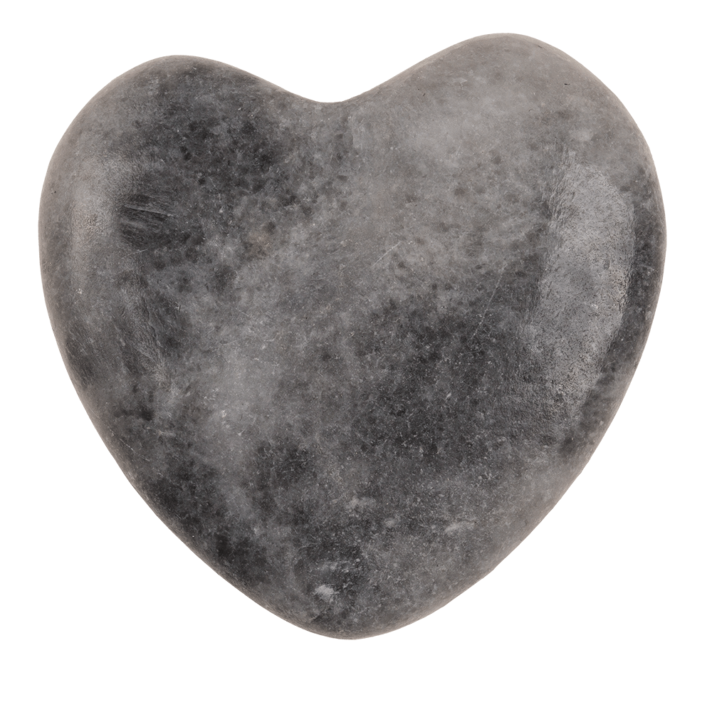 Natural Stone Heart, Worry Hearts,