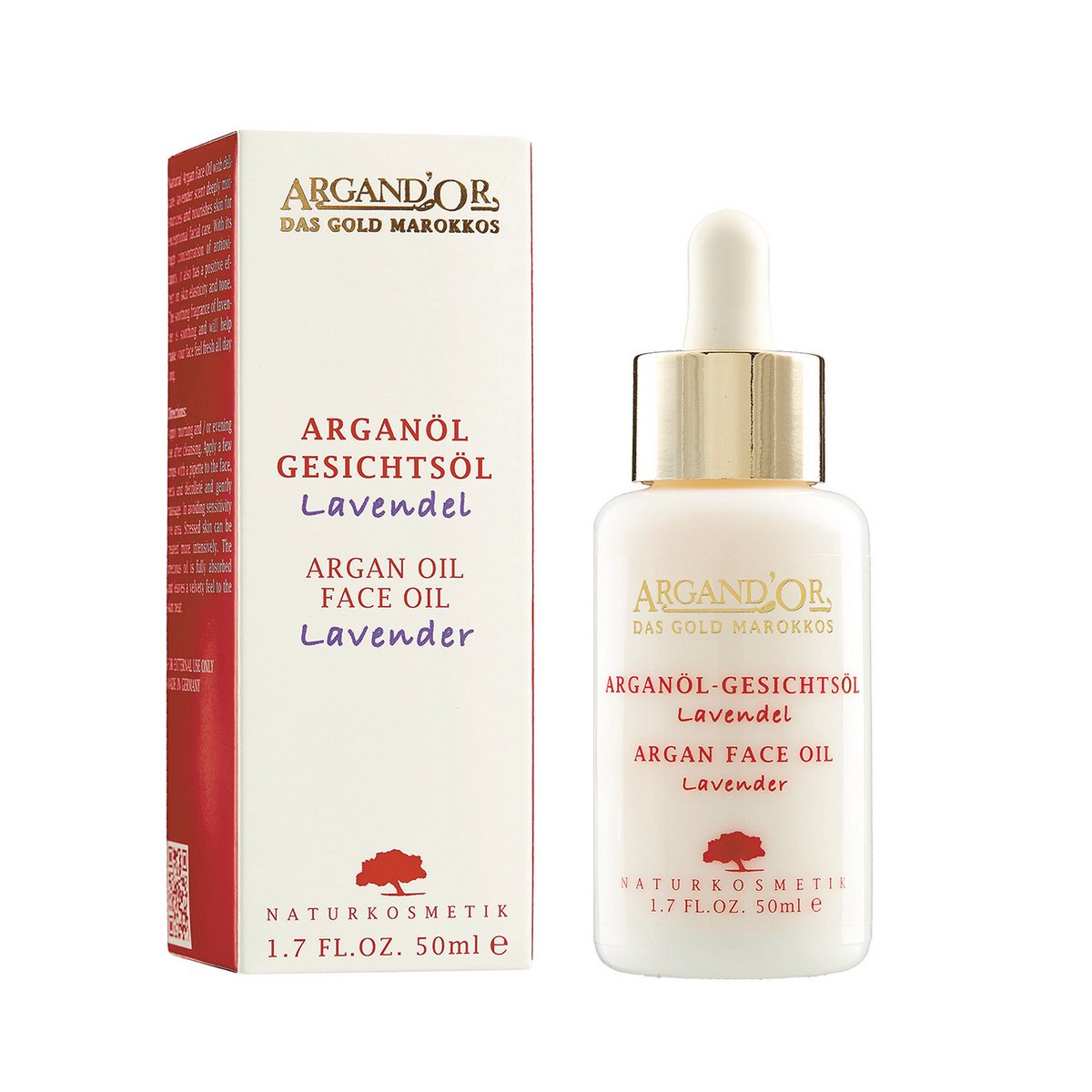HUILE D'ARGAN VISAGE "LAVANDE" 50 ML