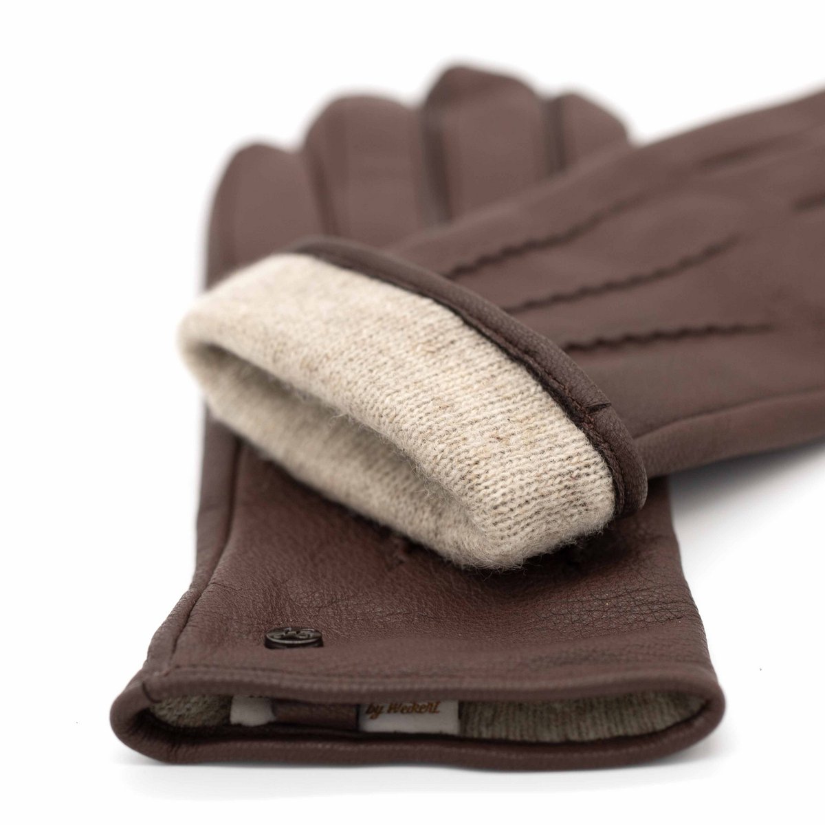 JESS – handschoenen van geitenleer met voering van kasjmierwol - touch-functie