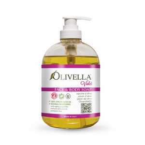 Olivella vloeibare olijfolie zeep : Violet - 500 ML