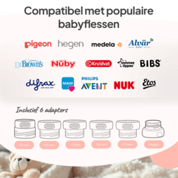 Przenośny podgrzewacz do butelek GO w podróży — funkcja szybkiego ogrzewania® — bezprzewodowa