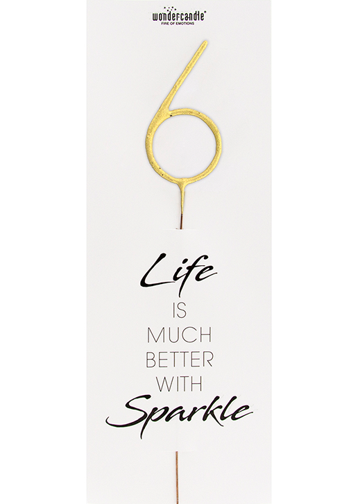 GIANT Sortiment 144 Wondercandle® Giant Life is much better with sparkle 498