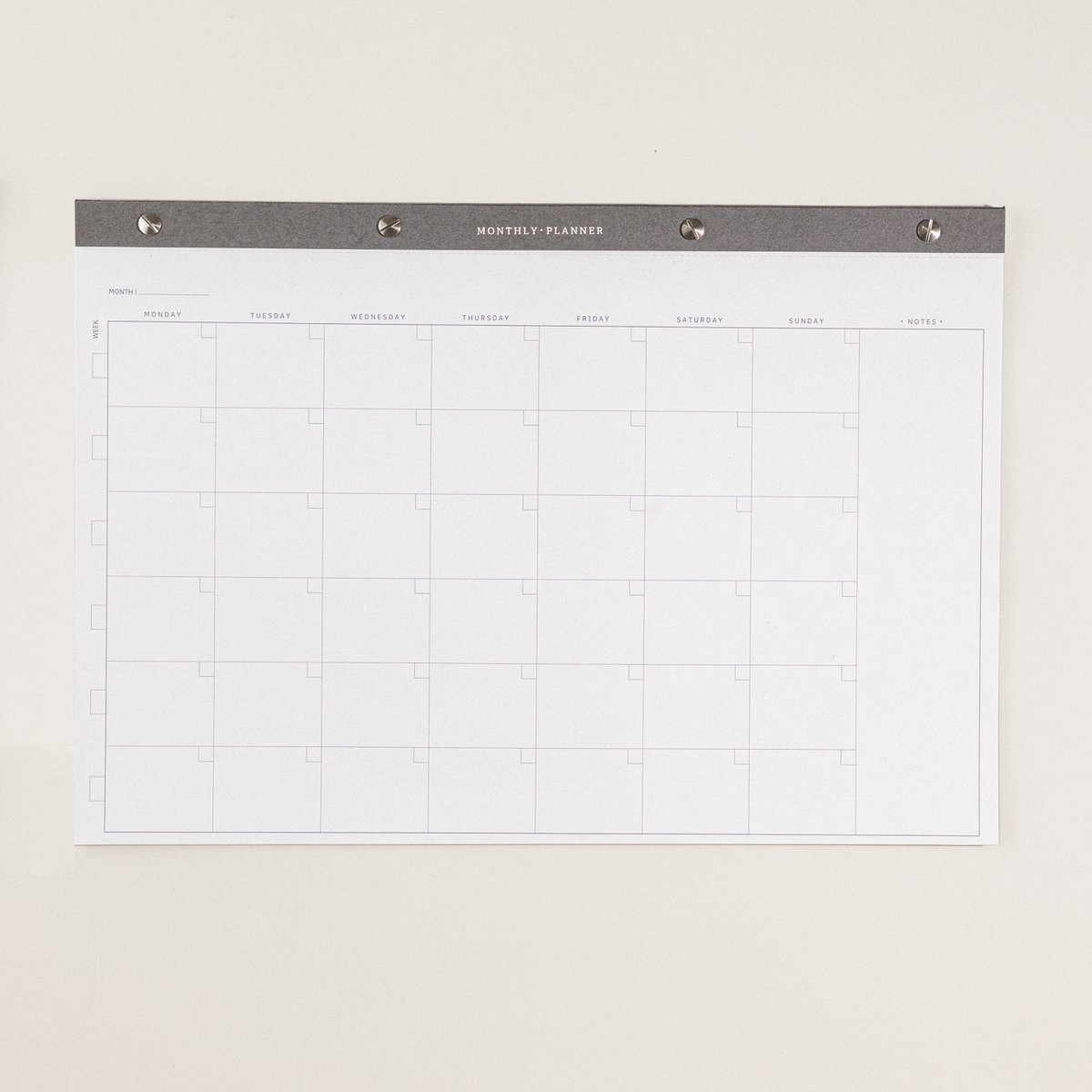 MAANDPLANNER · A3 NOTITIEBLAD