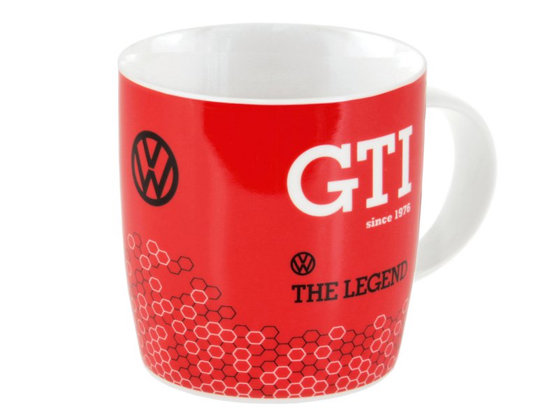Volkswagen VW GTI Coffee Mug 370ml - GTI The Legend/Red