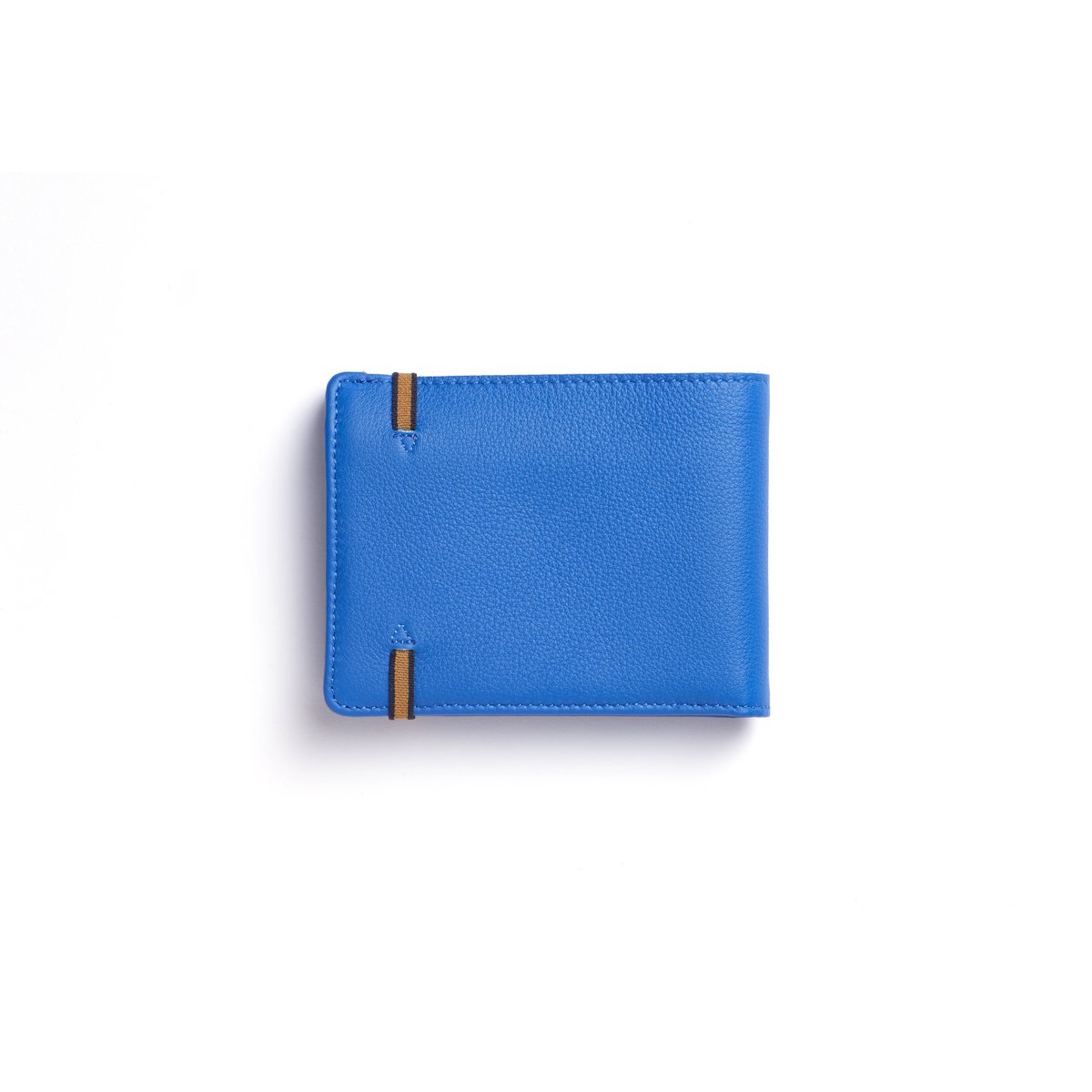 Hellblaue minimalistische Geldbörse mit Münzfach
