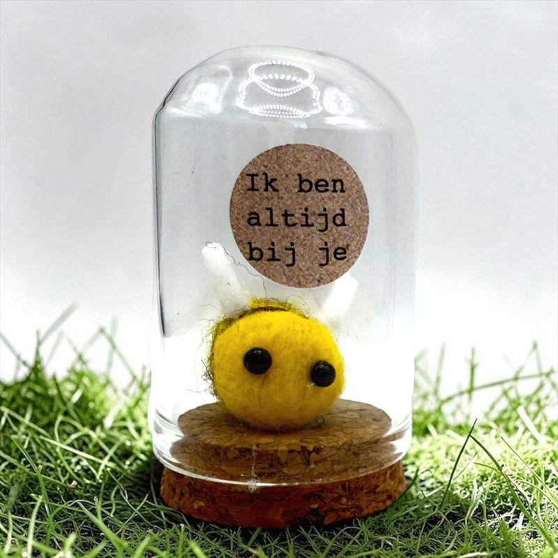 Felt bell jar - always with you