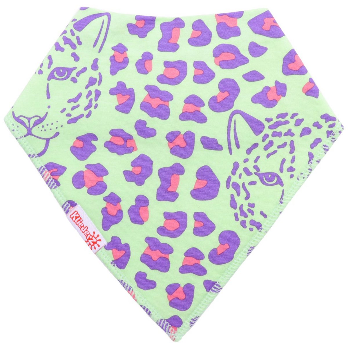 Spiczasty śliniaczek Lucky Leopard - śliniaczek niemowlęcy
