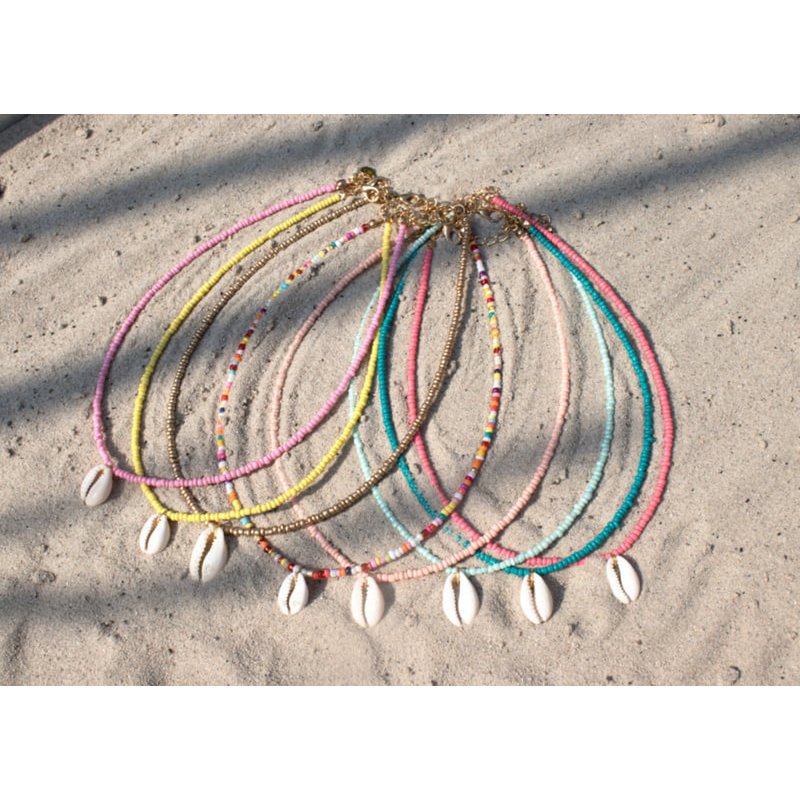 Necklace beads | Shell | Gold