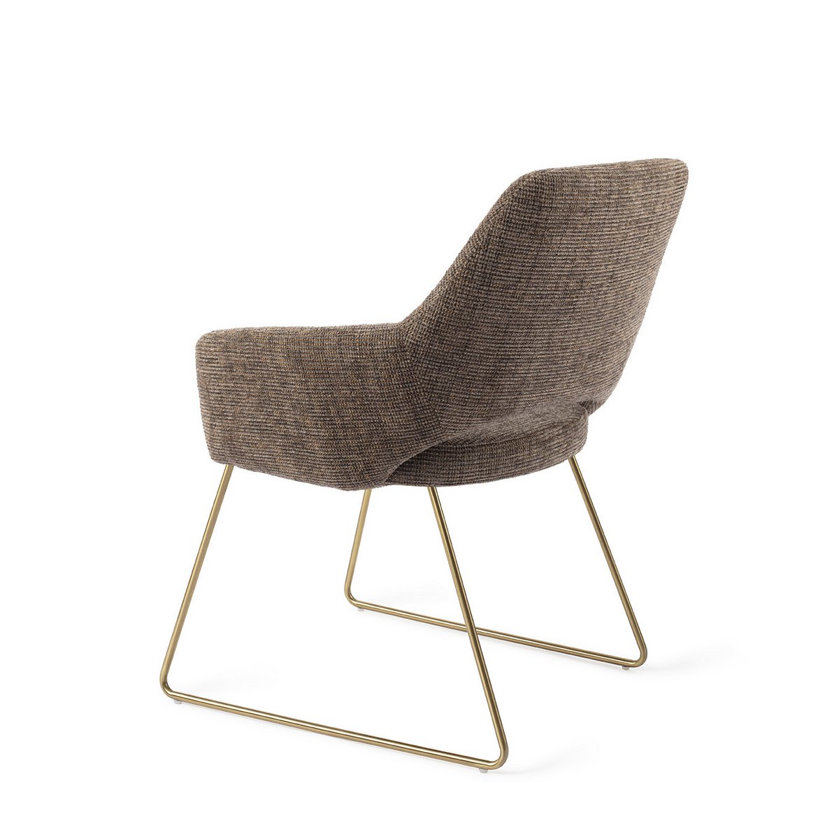 Jesper Home Yanai Dining Chair Slide Gold