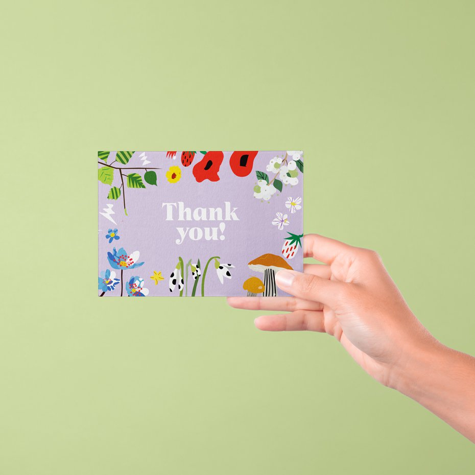 Thank you card 