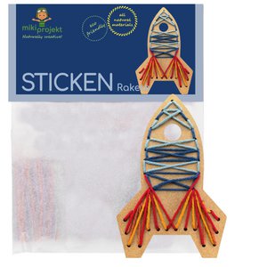 Embroider rocket craft kit