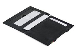 Portefeuille Essenziale ID Fenêtre Carbone Noir