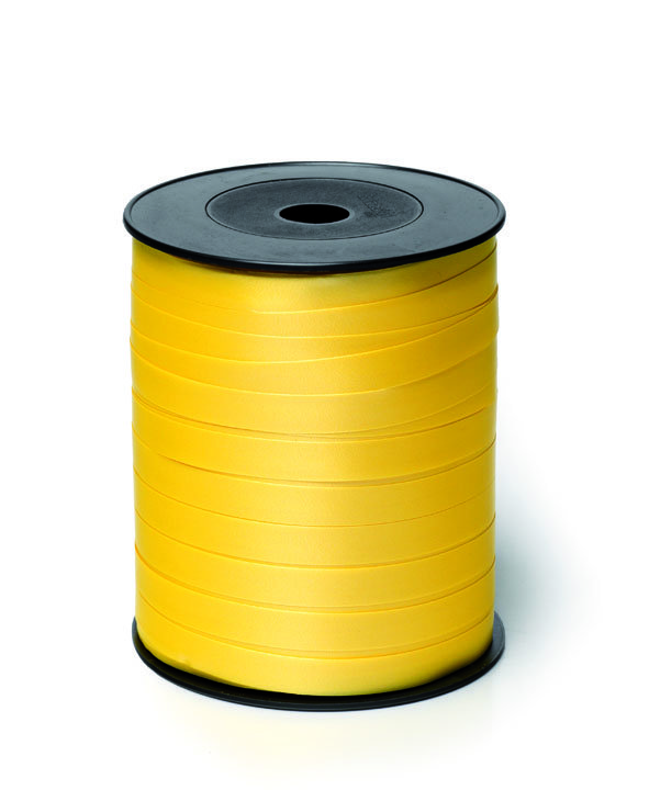 Curling ribbon – 10mm x 250 meters – yellow