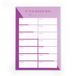Notizblock „It’s a good day“ aus Recyclingpapier