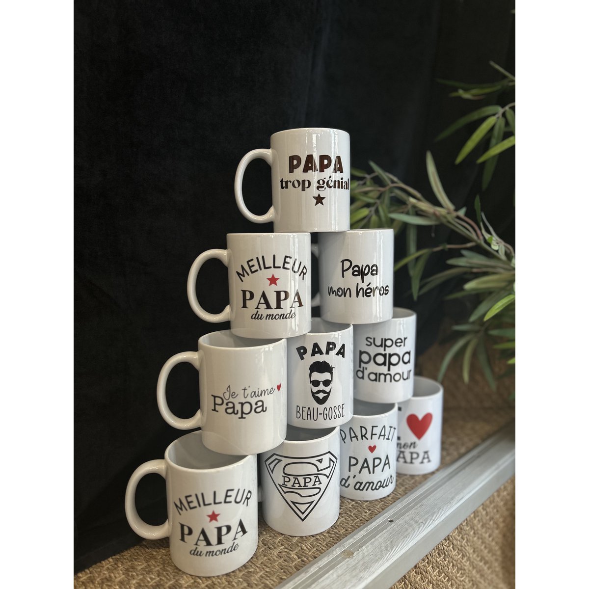 Ceramic mug papa collection