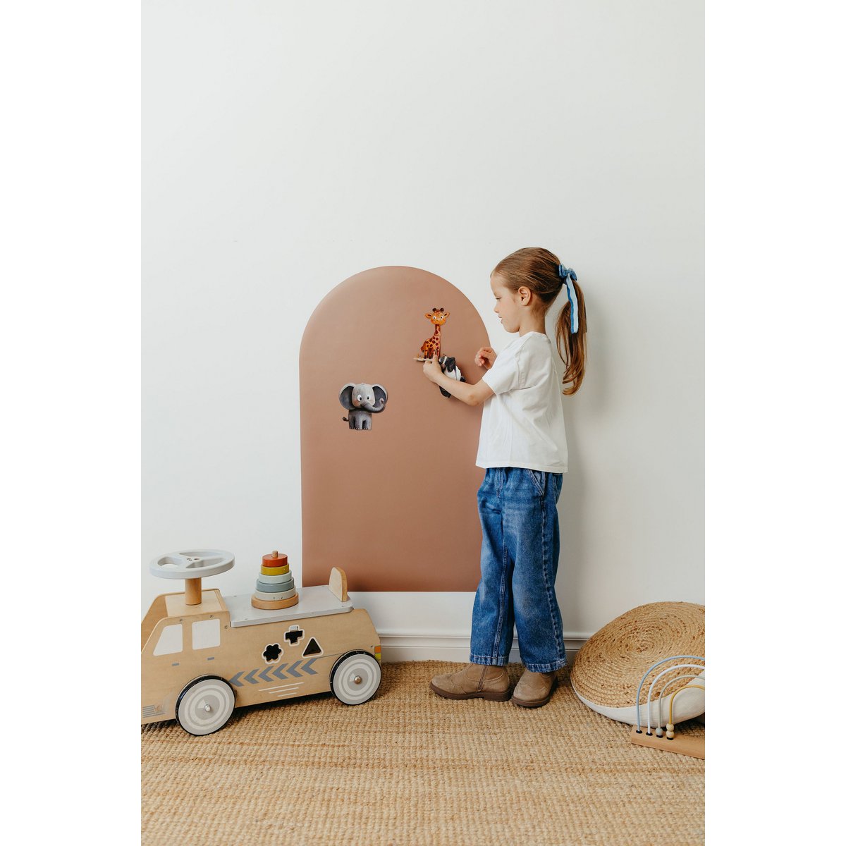 Magnetic board for children - Arche - Caramel