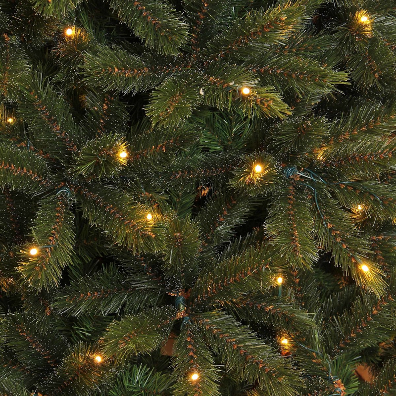 Künstlicher Weihnachtsbaum beleuchtet Bristlecone Fir Green